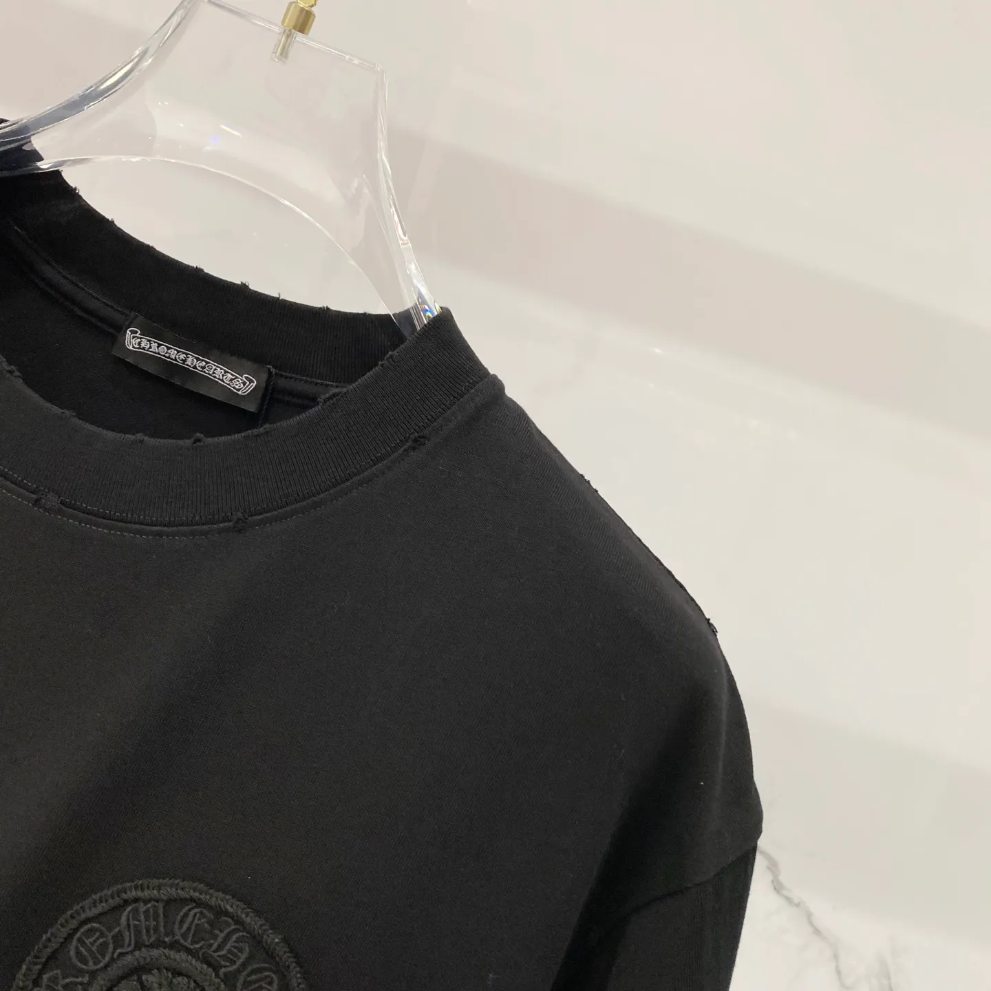 Chrome Hearts/ - T 🪡 LOGO Quality 100 ％ Versatile Size:S-XL :Black.White.Light Green